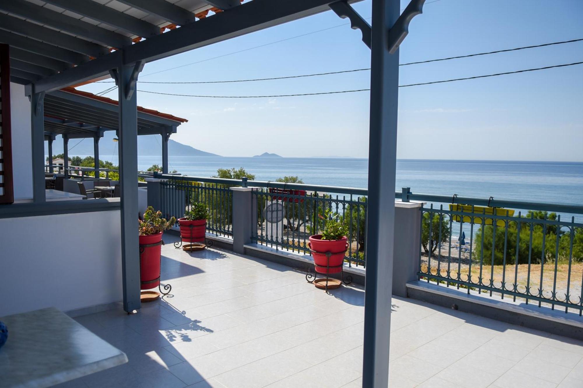 Angela Beach Apartments Votsalakia  Εξωτερικό φωτογραφία
